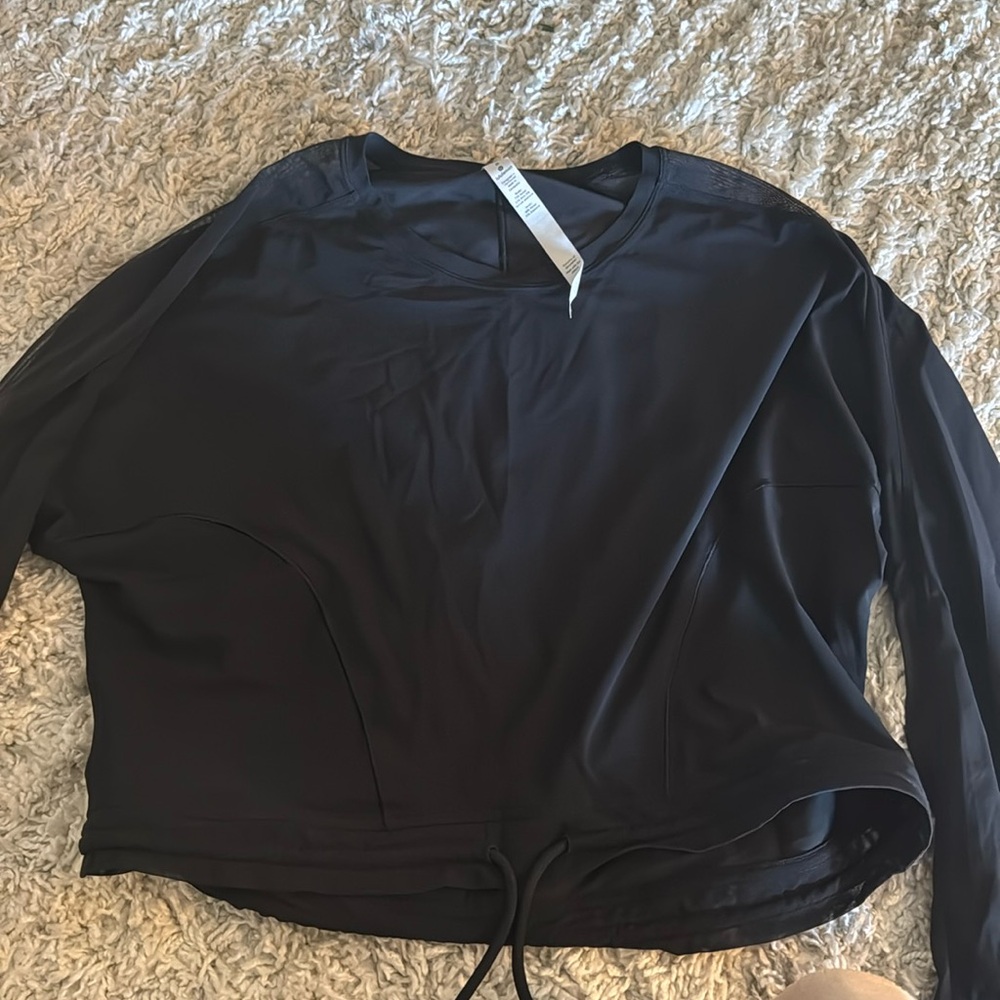 Lululemon mesh sleeve long sleeve shirt